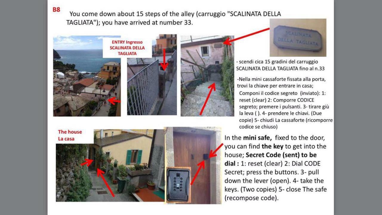 Appartamento Chic Riomaggiore 5 Terre Bagian luar foto