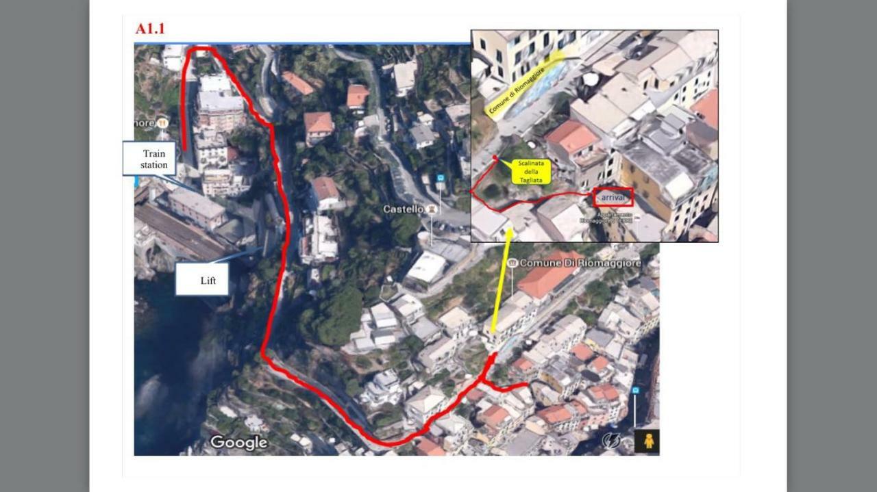 Appartamento Chic Riomaggiore 5 Terre Bagian luar foto